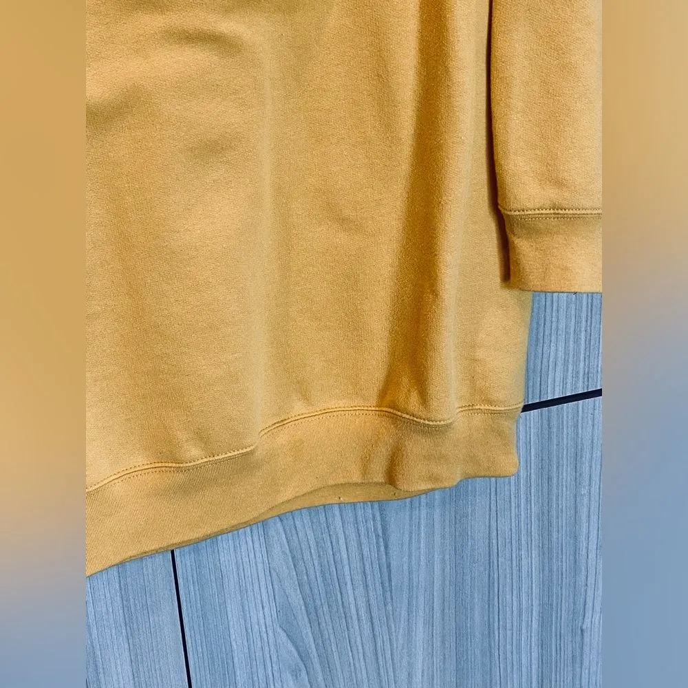 The Beatles Sweatshirt Dress Size Small Yellow - Image 4