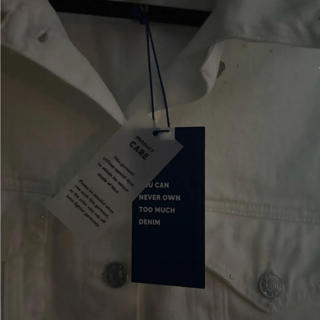 Love Tree White Jean Jacket - Image 2