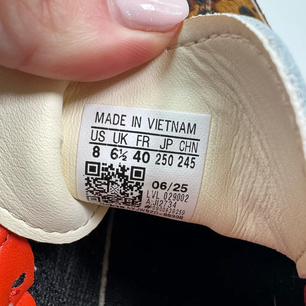 Adidas Samba OG Leopard Cheetah size 8 NEW - Image 12