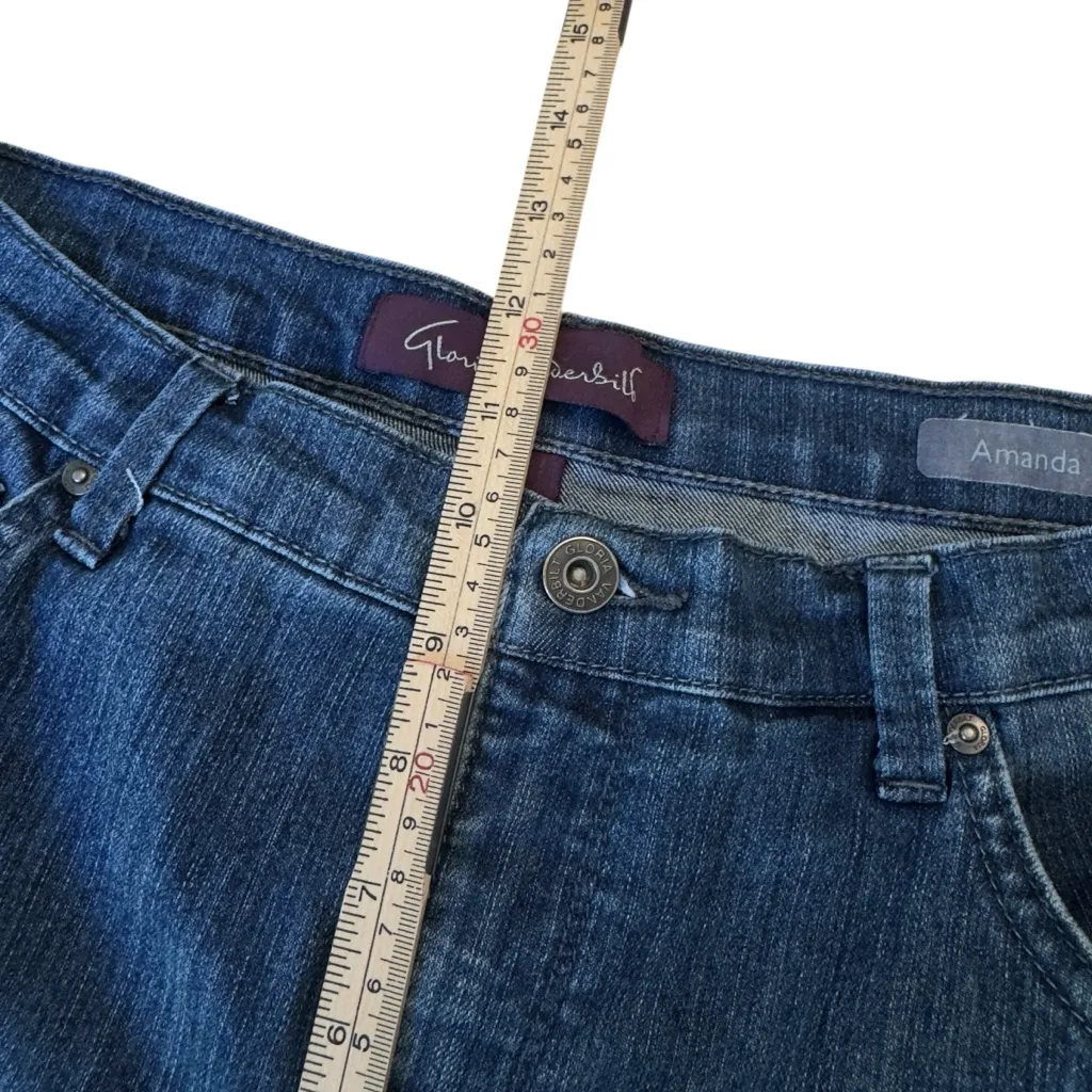 Gloria Vanderbilt Amanda Women’s Classic Fit Jeans Dark Wash Size 14 High Rise - Image 9