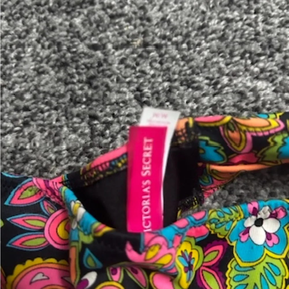 Victoria's Secret Pink and Orange Bikini Swimwear - Image 4