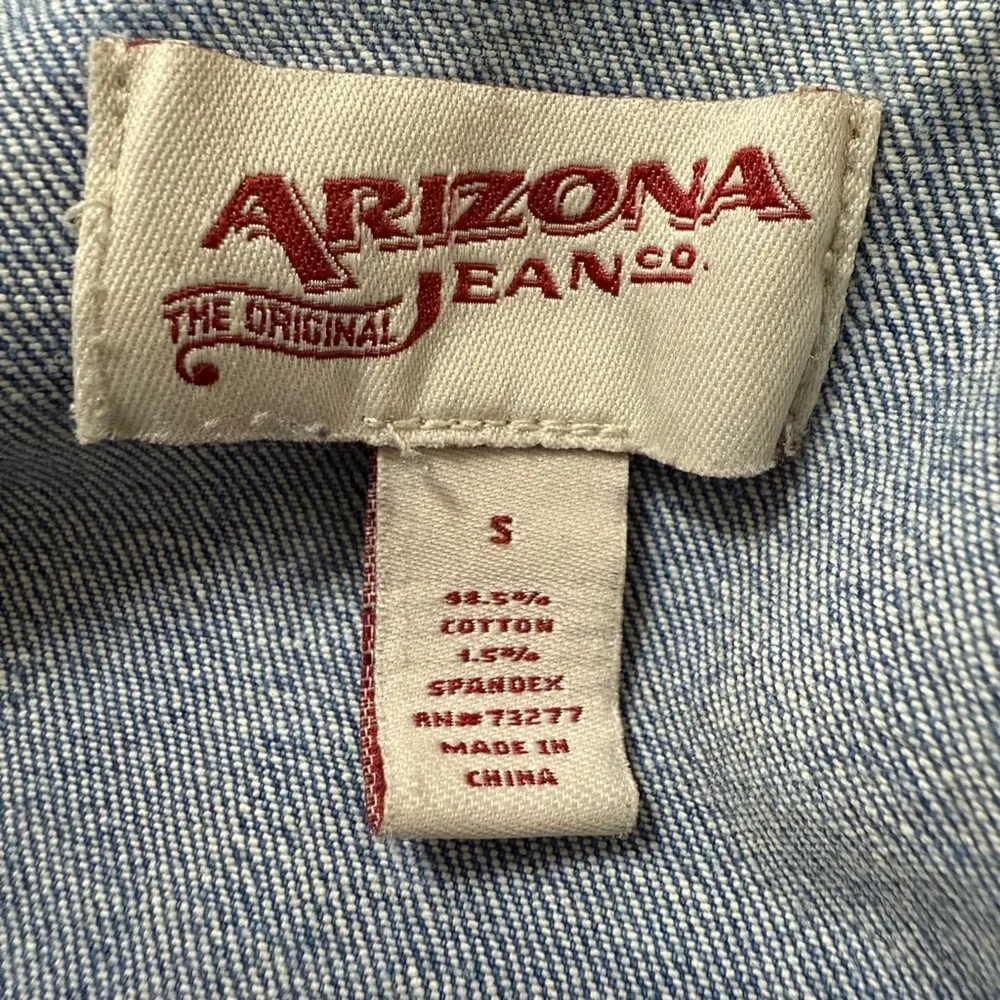 Arizona Jean Co Denim Jacket Size S Blue - Image 7