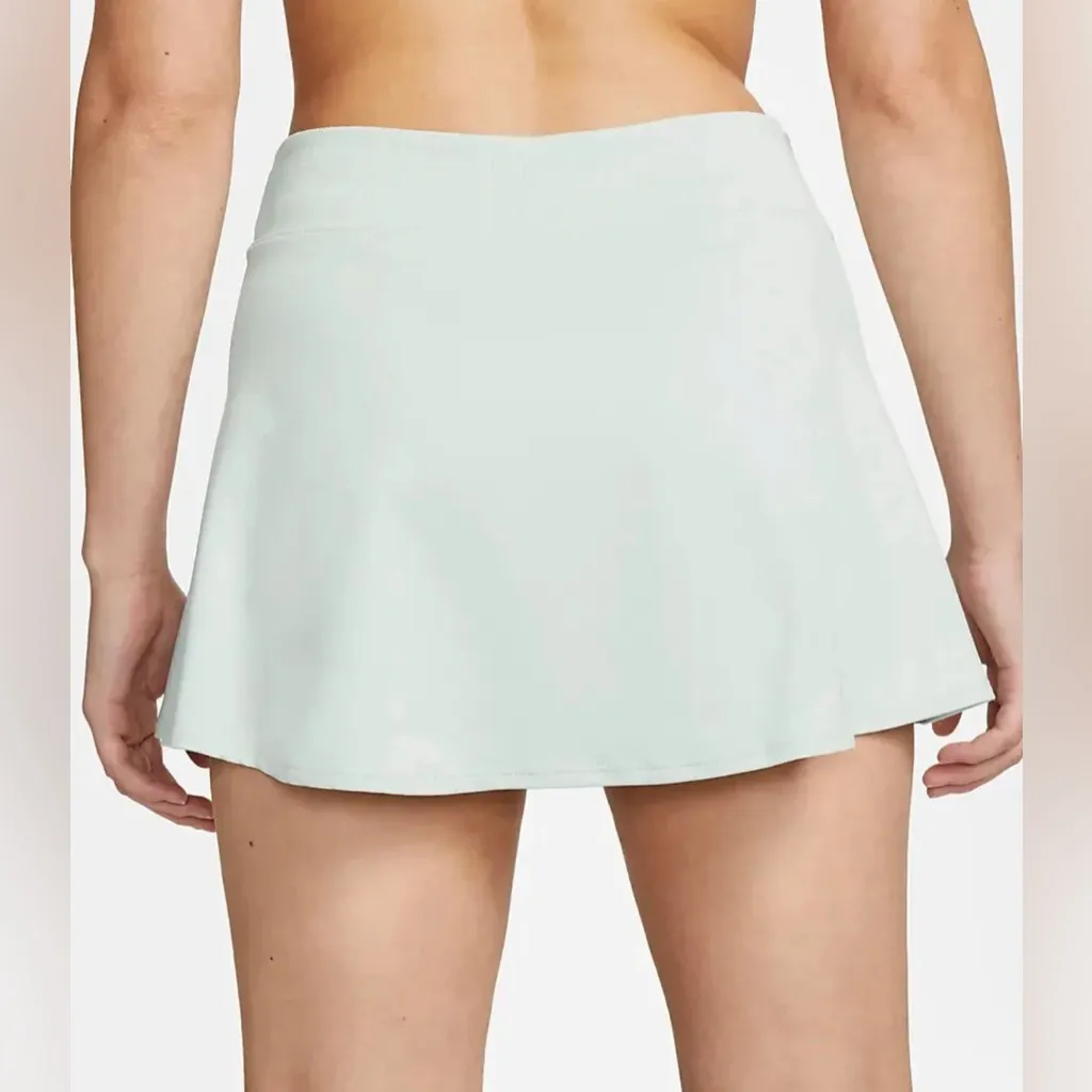 NIKE Women's Dri-FIT Victory Flouncy Tennis Skort NWT Light Silver SIZE XL - Image 4