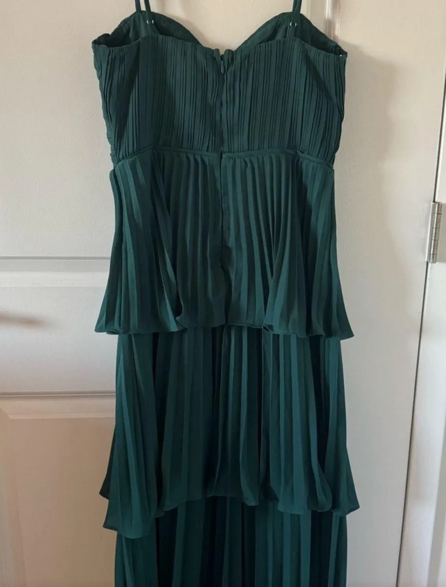 Emerald Green Dress - Image 4