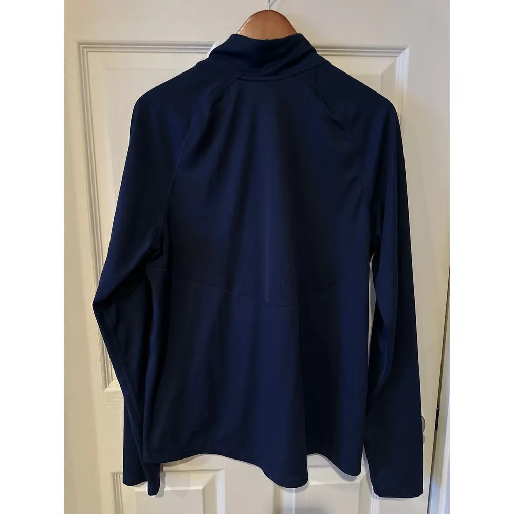 Women’s Seahawks half zip, long sleeve Jersey Sz XL - Image 3