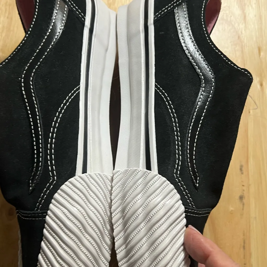 Vans Premium Black Old Skool Wrap Karina Rozunko Size 9 - Image 4