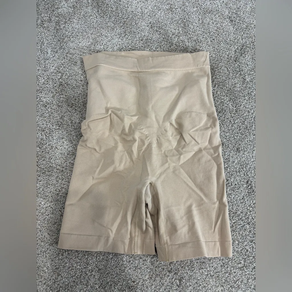 Maternity Mid Thigh Pettipant Medium Shapewear Shorts Spandex Shorts - Image 3