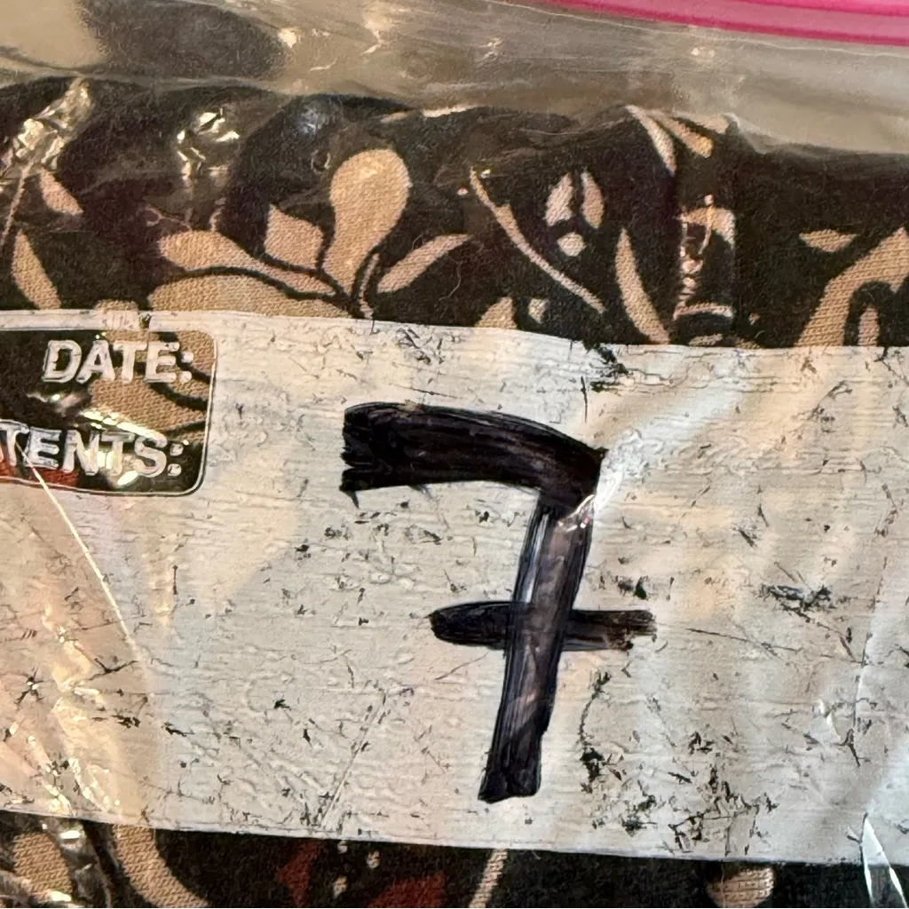 Garnet Hill Dark Floral Sleeveless Maxi Dress Cinch Waist Faux‎ Wrap Top Scoop L - Image 11