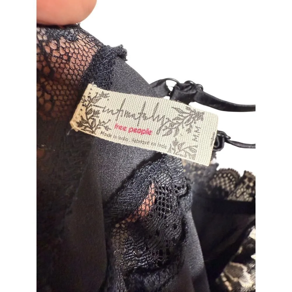 Free People Night Out Mood Midi Slip Sz. M - Image 5