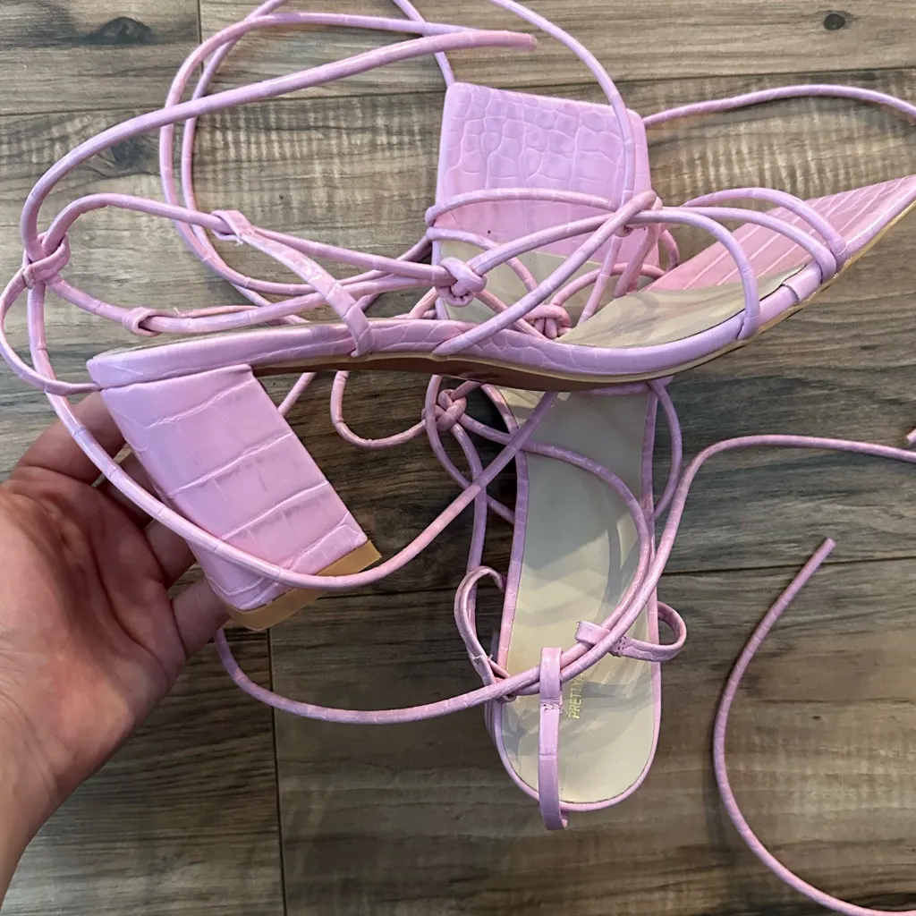 PrettyLittleThing Strappy Heels - Image 2