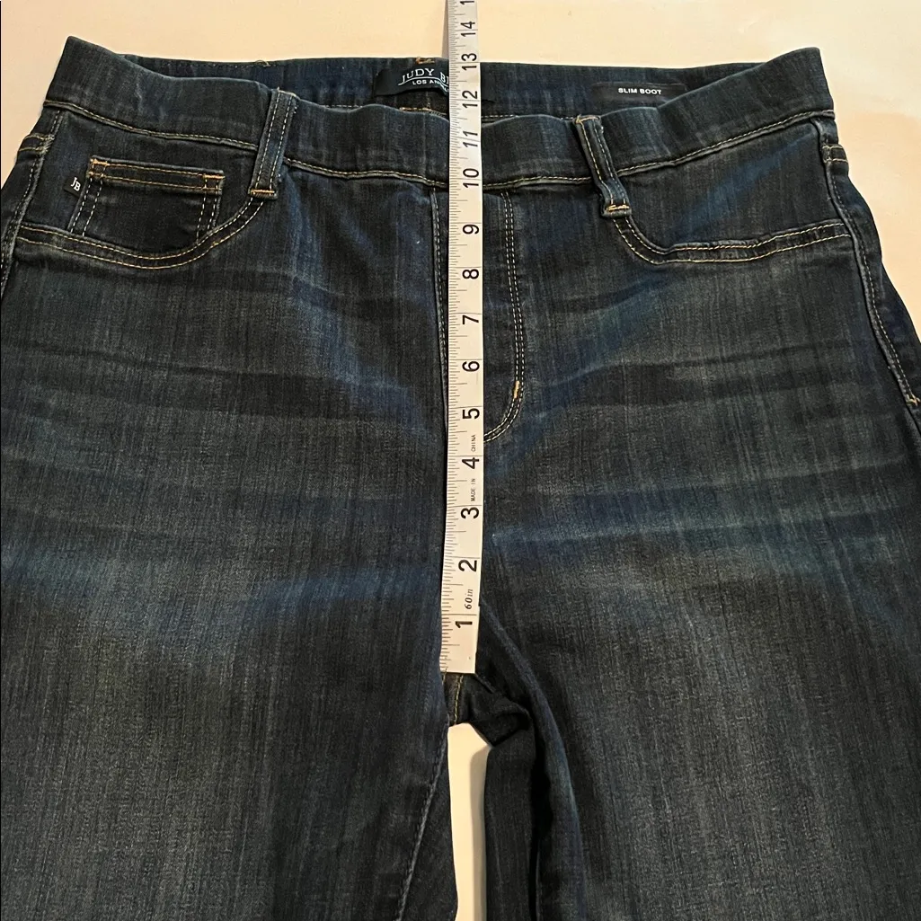 Judy Blue Pull On Slim Boot High Rise Size 11/30 - Image 6