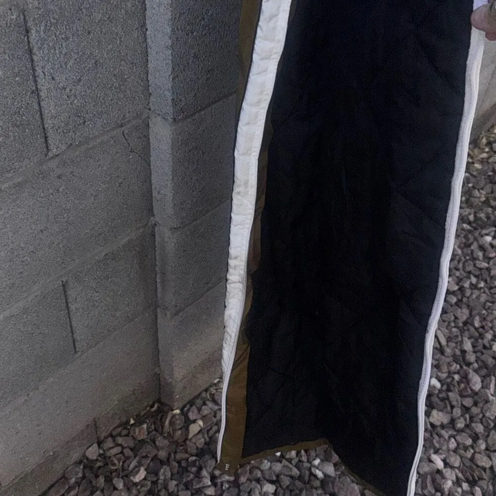 Vintage CHAPARRAL Golden Brown Ski Bib Snowsuit Gold Size M - Image 4