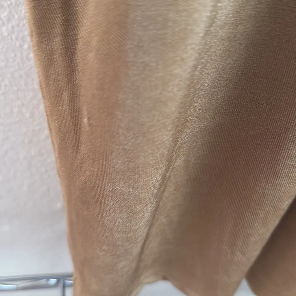 Good American Gold Wrap Dress. - Image 6