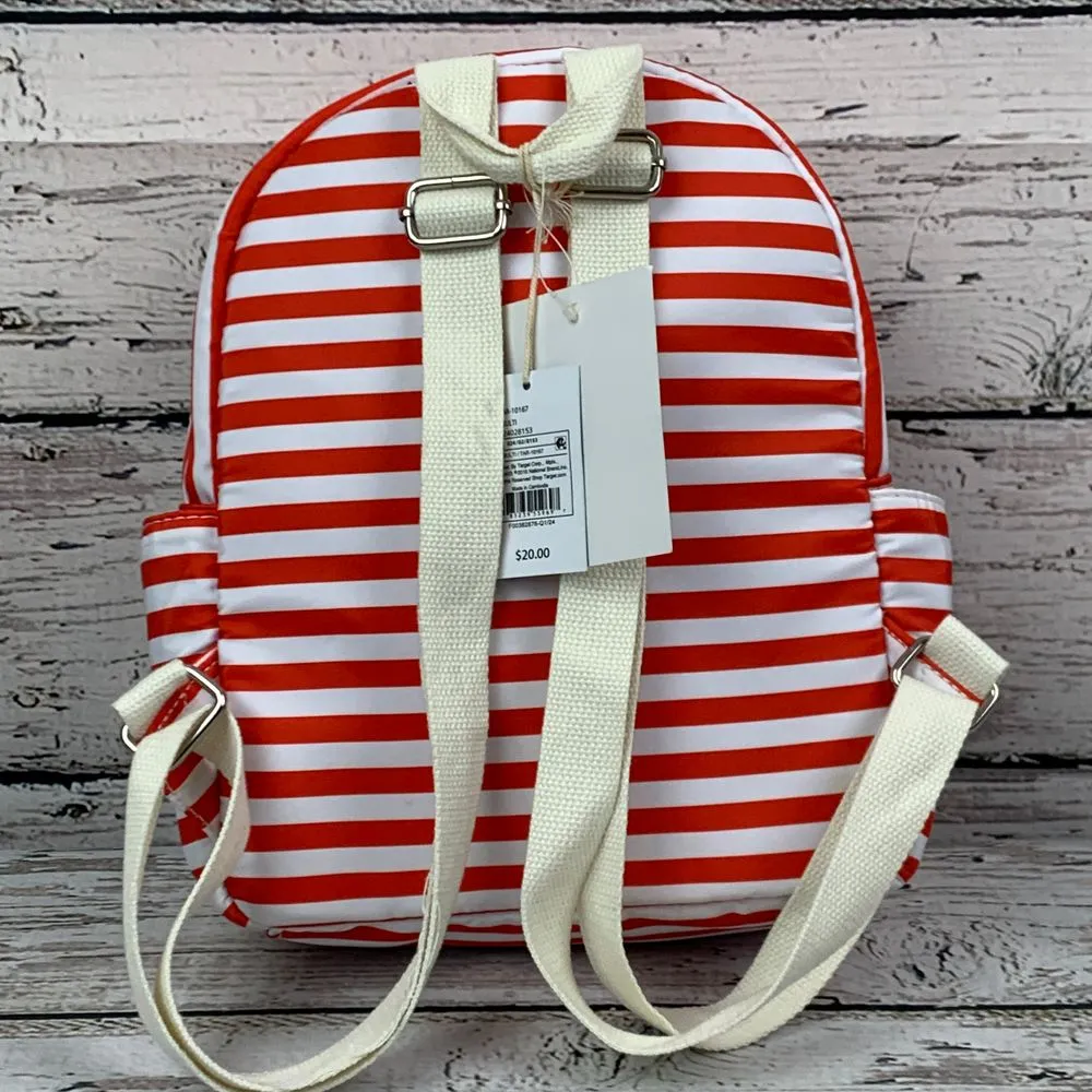 Mad Love American Flag Mini Backpack Patriotic Stars Stripes Red White Blue NWT - Image 5