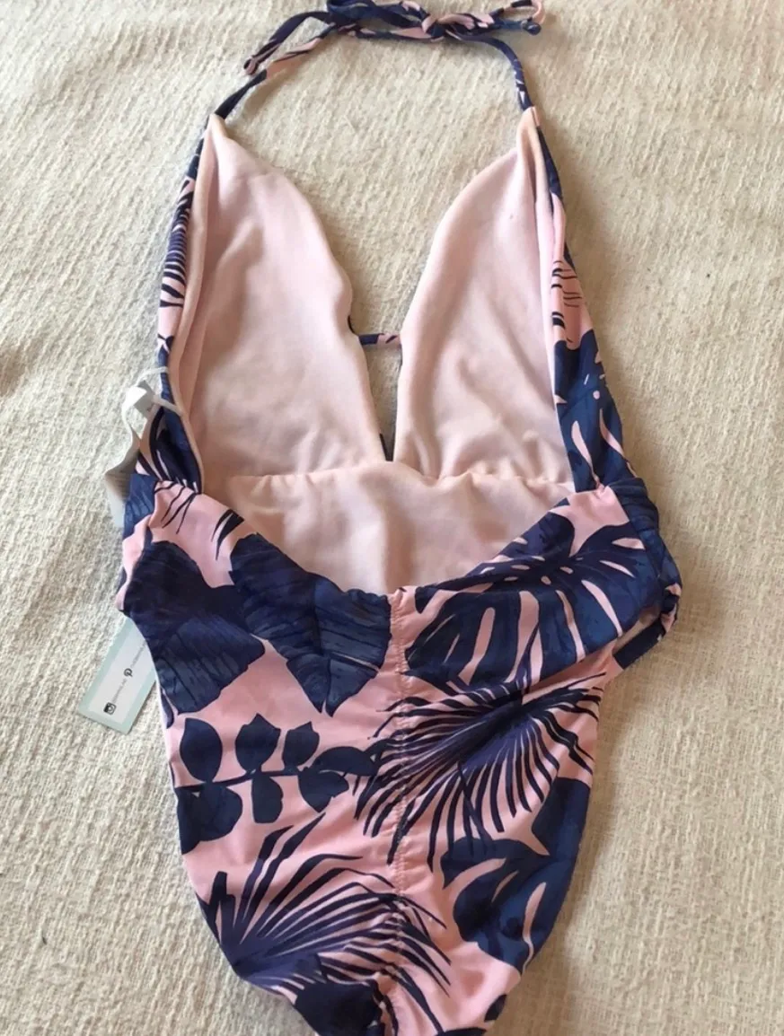 One Piece Tropical Print - Image 3
