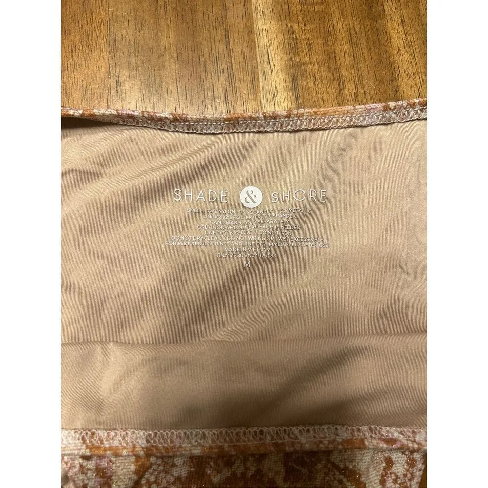 Shade & Shore Bikini Top 32B And Medium Bottoms Snake Print - Image 7