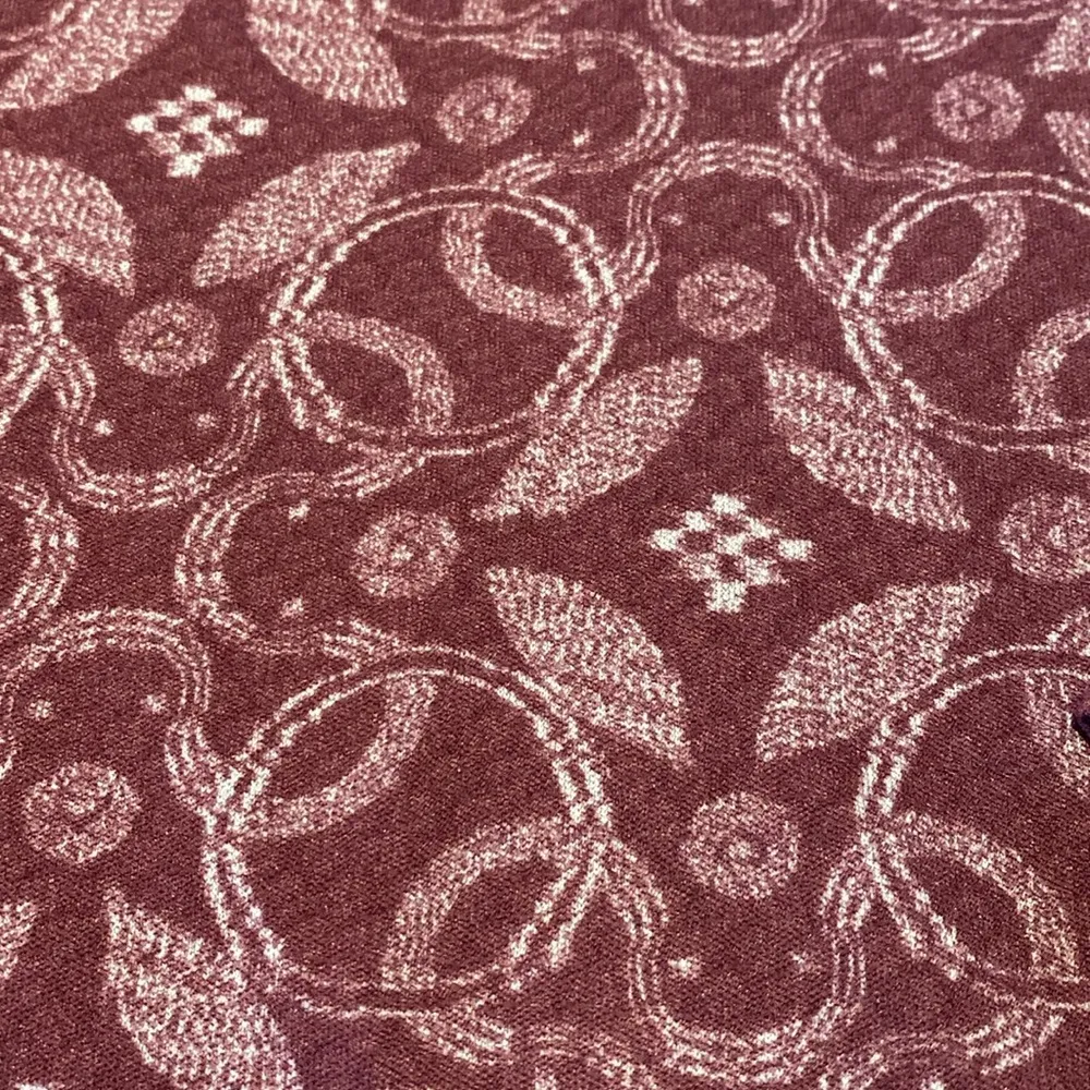 Patagonia Capilene Midweight Base Layer Crew Neck L/S Aubergine White Top Sz M - Image 3