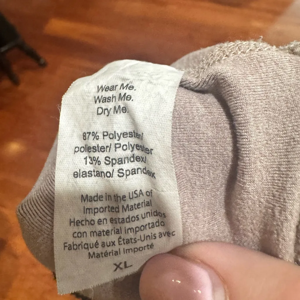 Beyond Yoga Space Dyed On Block Bra In Darkest Night Chai Colorblock Sz XL - Image 5