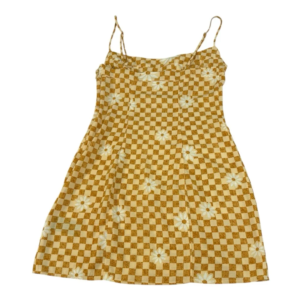 Urban Outfitters Daisy Dress Womens Small Yellow Floral Festival Y2K Cottagecore - Image 2