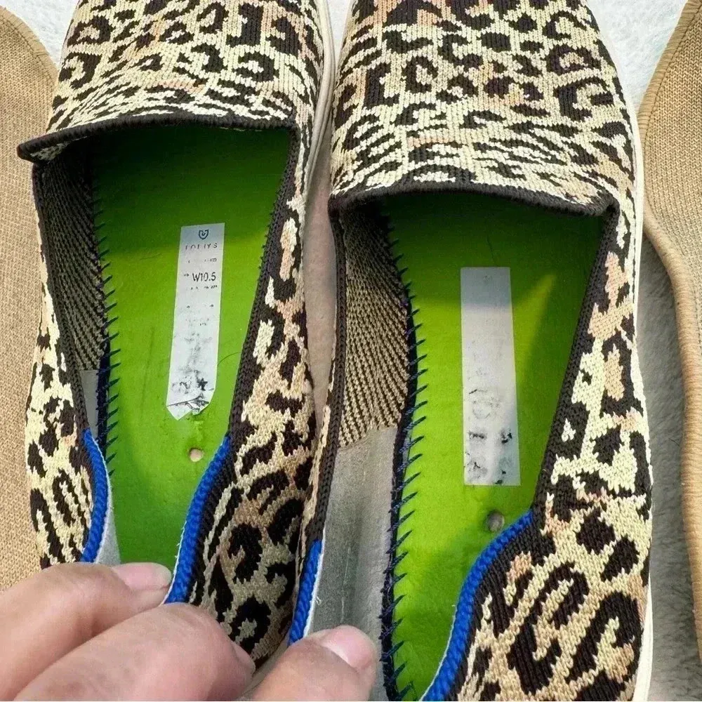 Rothy's Little Desert Cat Textile The Original Slip On Sneaker Shoes  10… - Image 8