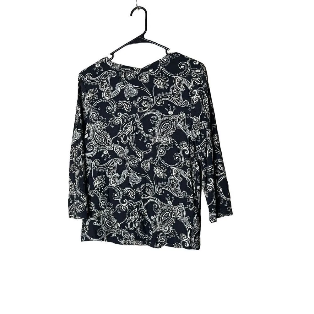 Vintage Apostrophe Y2K Whimsy Goth Top Size Large - Image 7