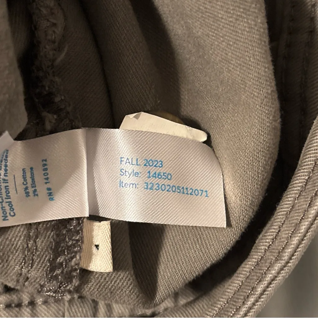 Marine Layer Women’s Bridget Crop Pant Size 4, Dusty Olive Style 14650 EUC - Image 5