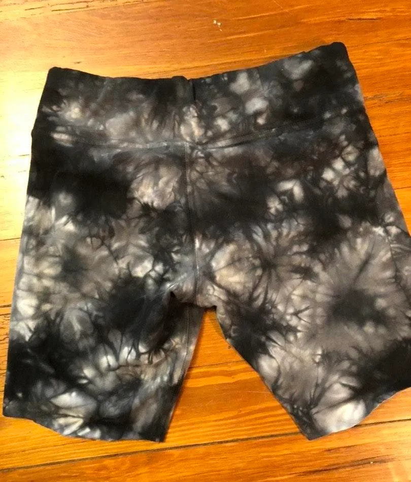 Pink Lotus Tie Dye Biker Shorts  - Image 7