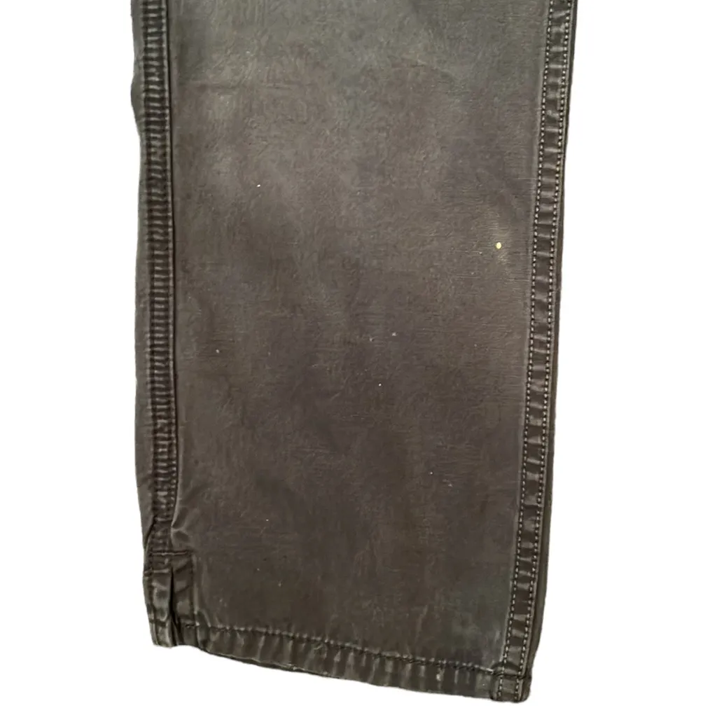 Free People Gray 051 Soot Cargo Capri Pants - Image 6