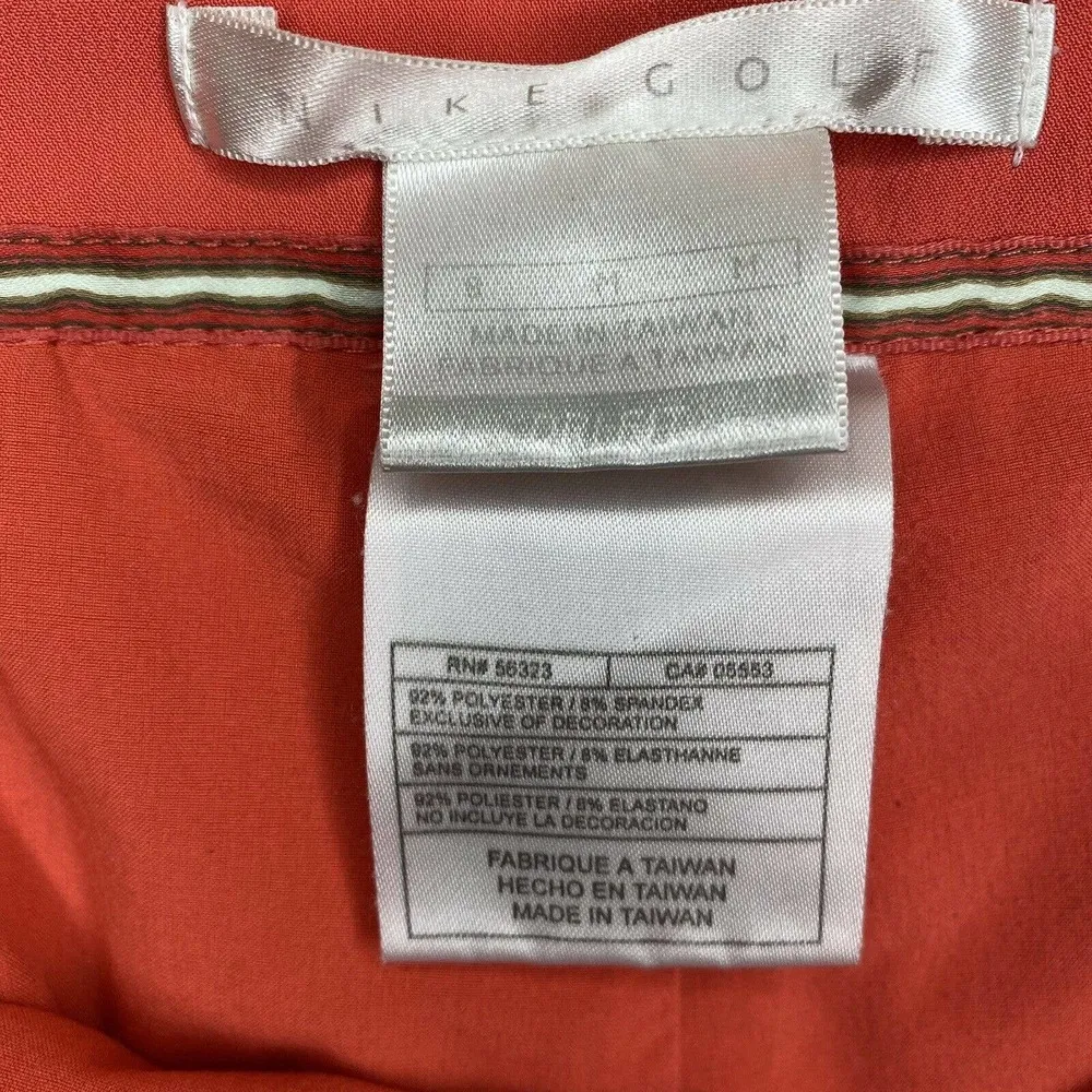 Nike Golf Red DRI-Fit Stretch Activewear Skort 8 - Image 8