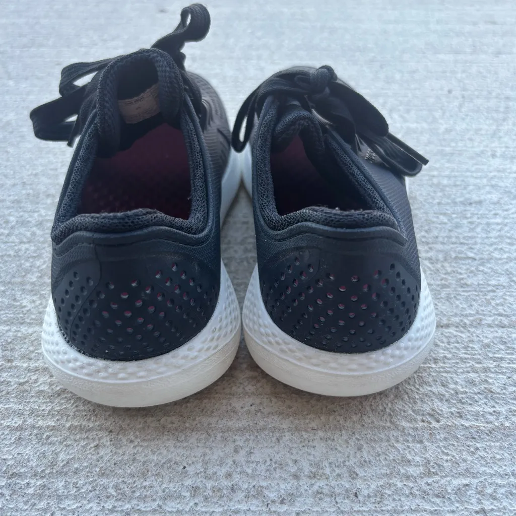 Crocs LiteRide 360 Pacer Sneakers Black Lightweight Comfort Shoes Women’s 5 - Image 7
