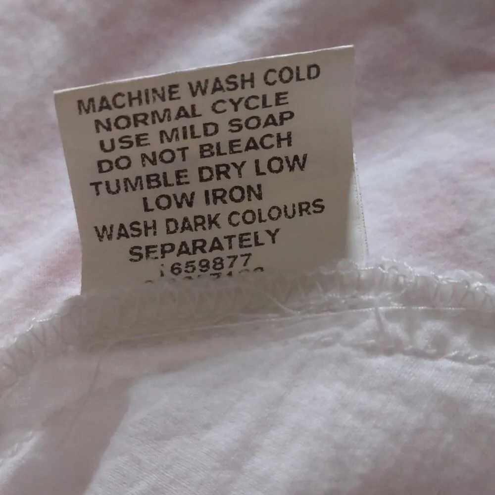 eShakti Red and White Floral Printed Dress – Size M / 8 - Image 15