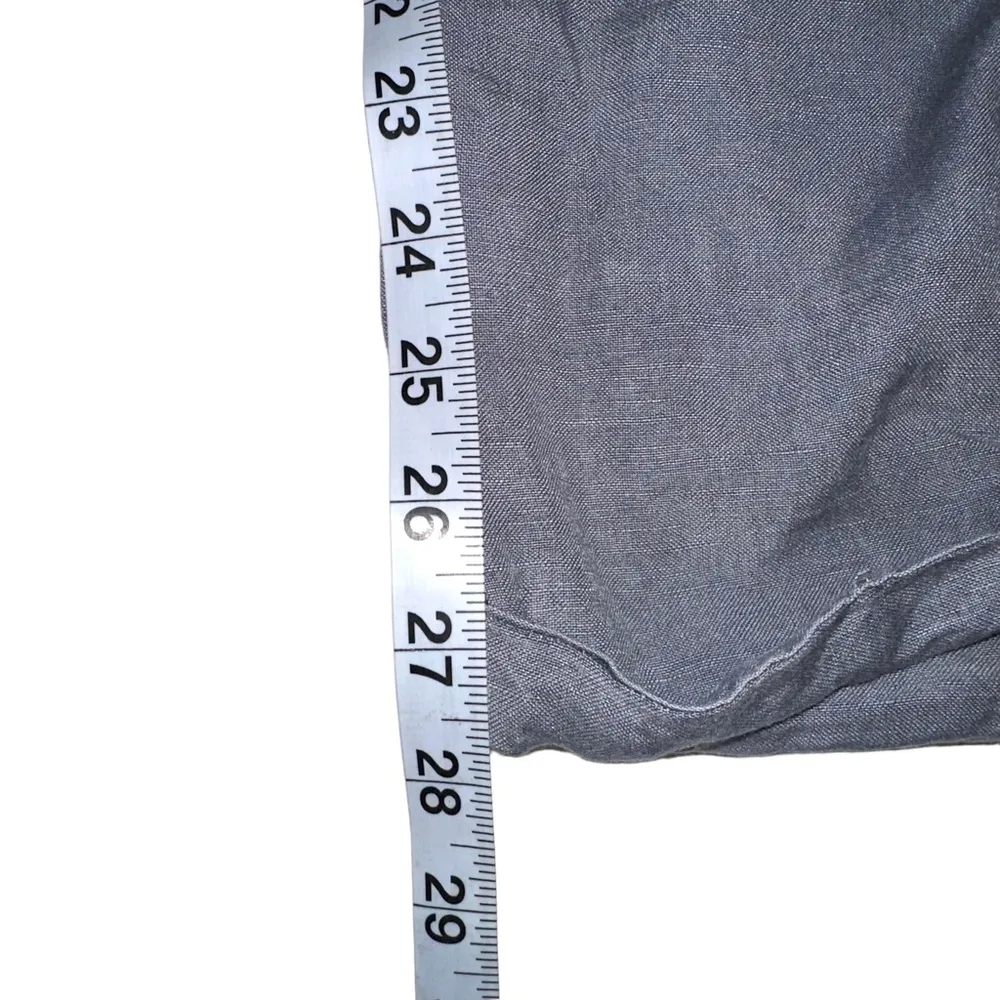 Young Fabulous & Broke Alex Linen Blend Gray Sleeveless Jumpsuit SMALL - Image 9