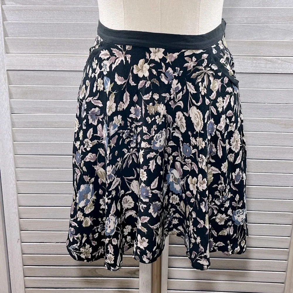 ECOTE Floral Mini Skirt-0 - Image 2