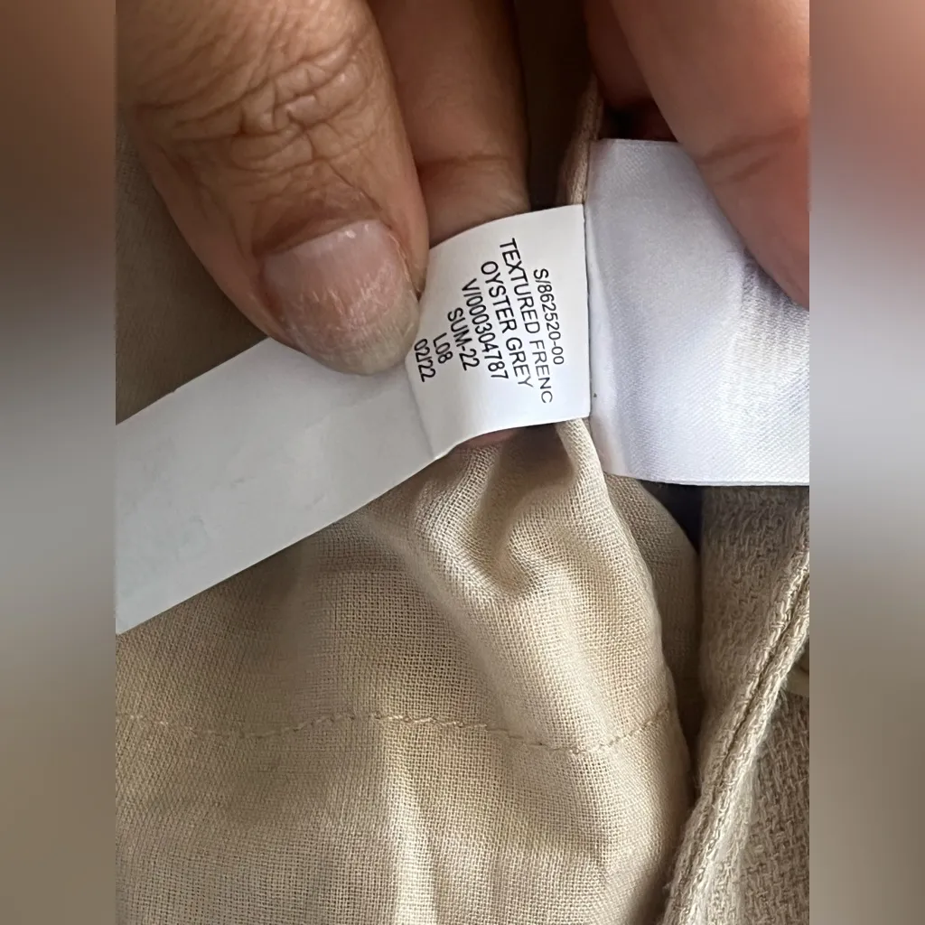 Banana Republic French Utility Field Textured Jacket In Oyster Grey - Image 13