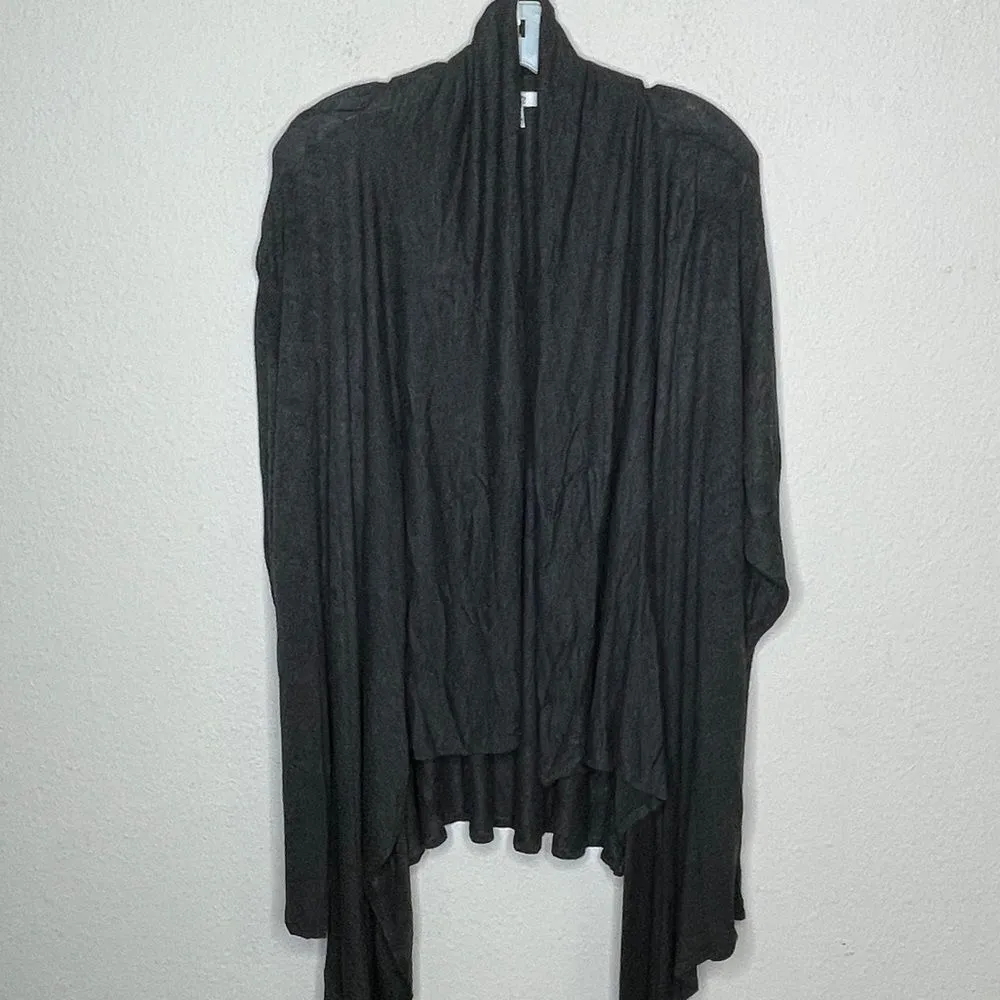 Cache Wrap‎ Cover-Up Sweater Gray - Image 5