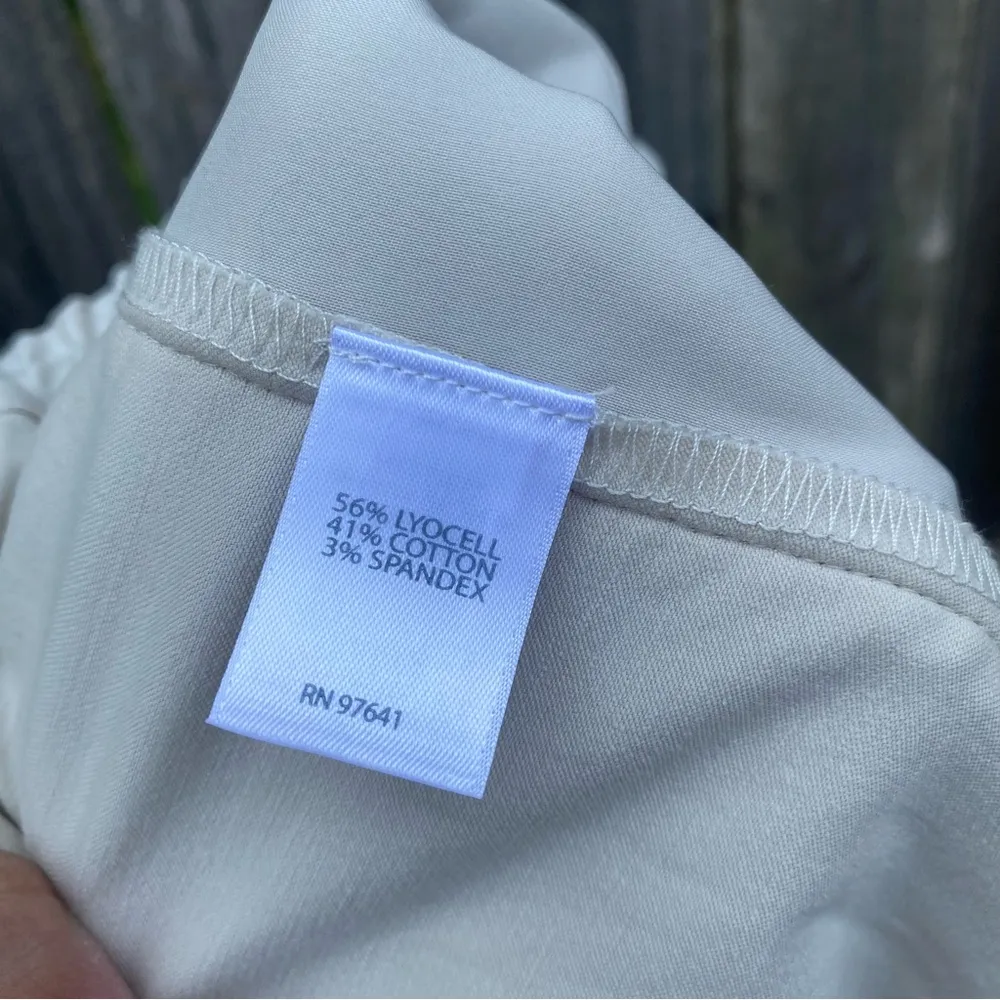 J.Jill Elastic Waist Jogger Pants size XL White - Image 8