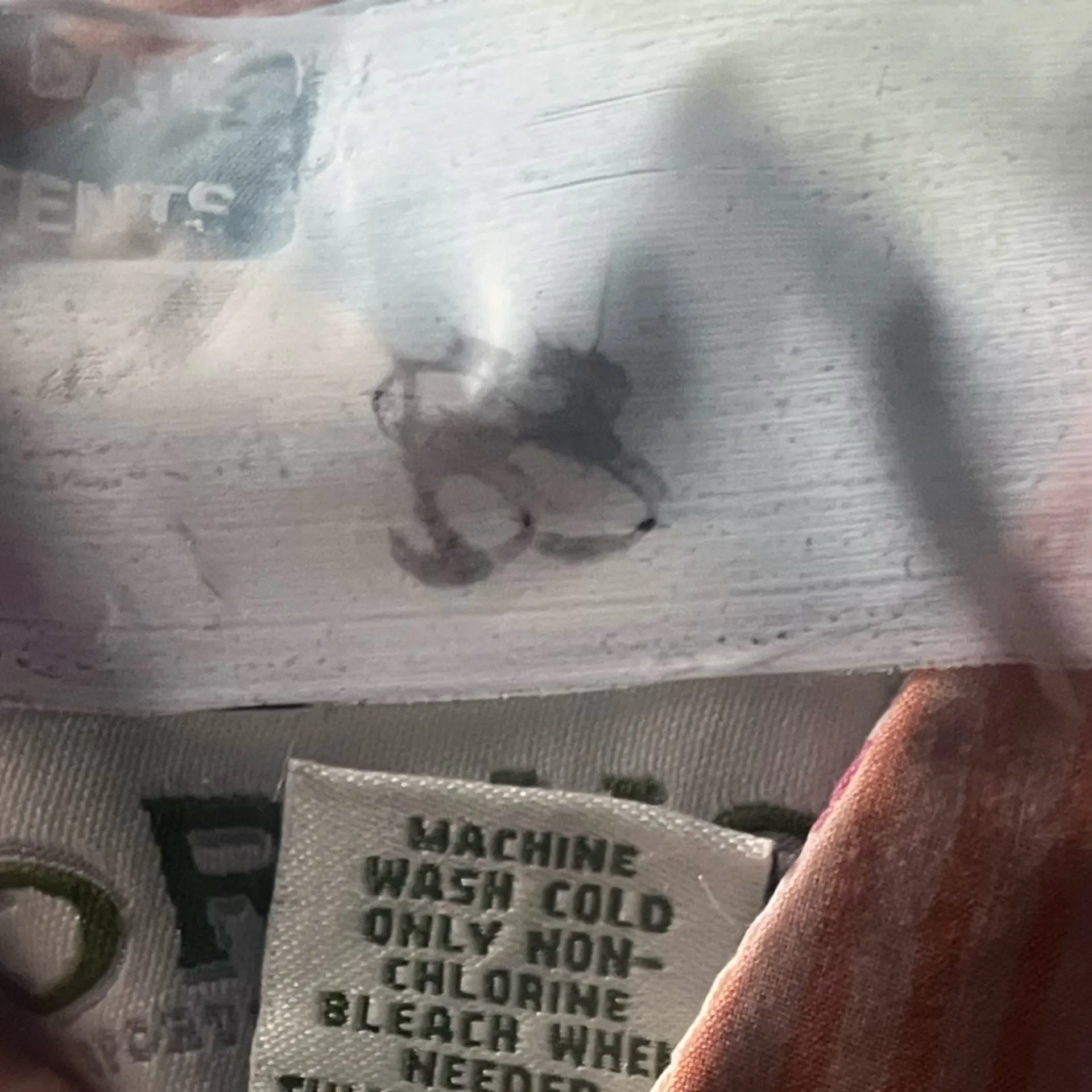 Orvis Pink Orange Pastel Easter Vertical Stripe Long Sleeve Button Down Size M - Image 8