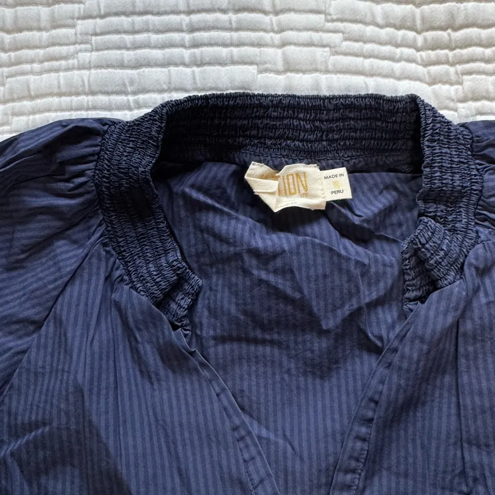 Nation LTD - Estelle Poplin Peasant Blouse - Burlesque - Image 5