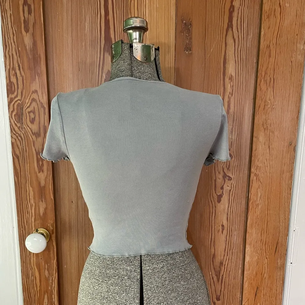 Divided My Little Pony Lettuce Hem Crop Tee - Size XS - Image 6