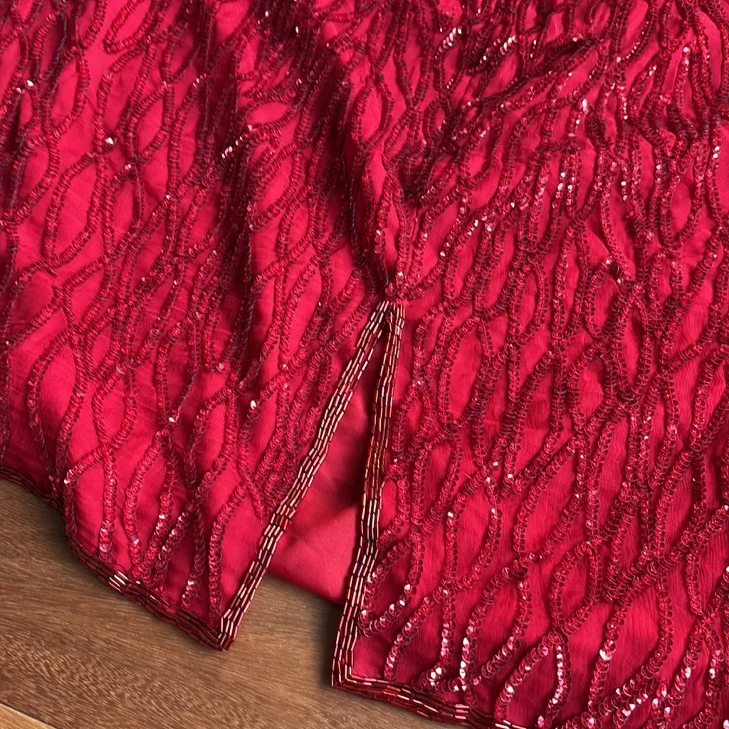 Vintage Laurence Kasar silk dress - Image 11