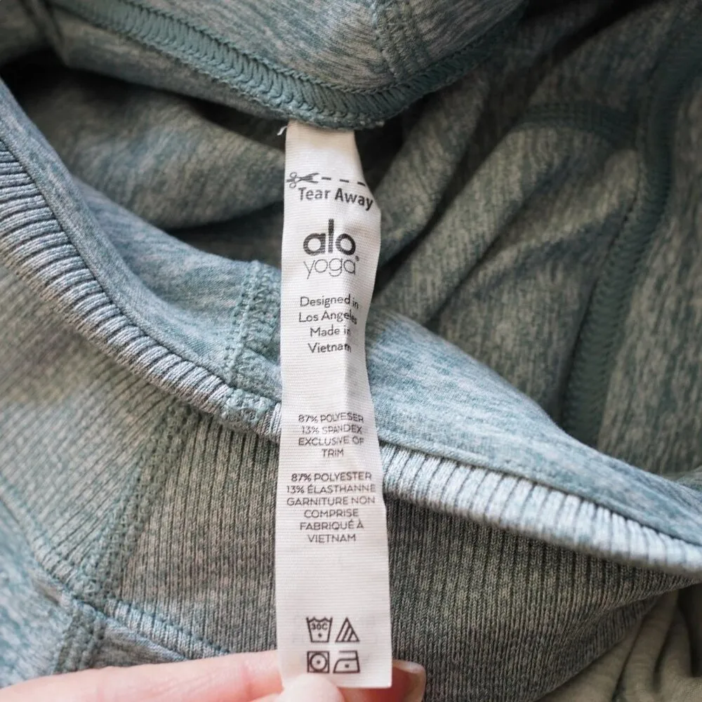 Alo Yoga Sheila High Rise Alosoft‎ Ankle Colorblock Leggings Size S - Image 10