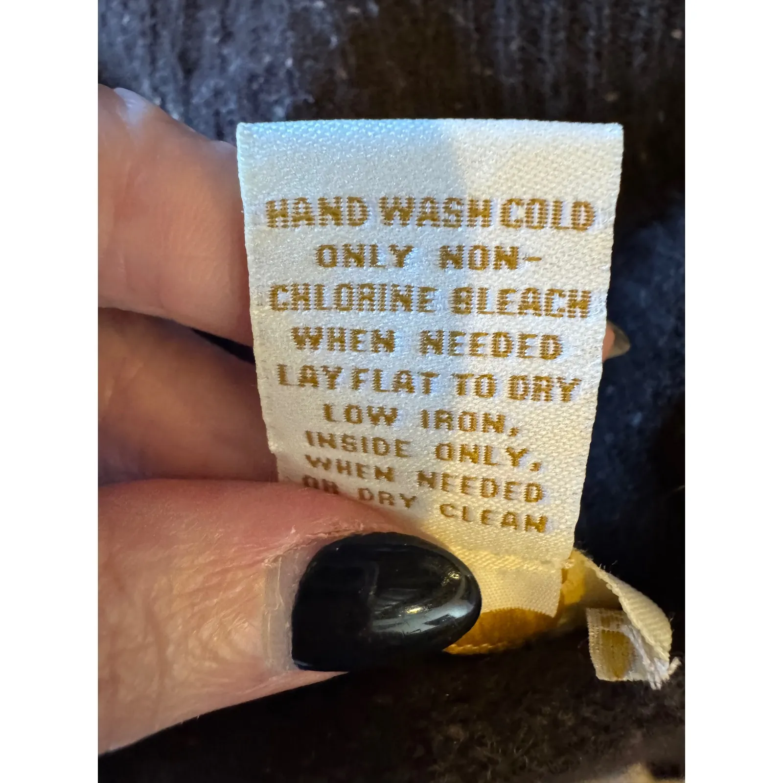 Peck & Peck Sweater Women Medium Brown Speckle Wool‎ Cashmere Knit Open Cardigan - Image 8