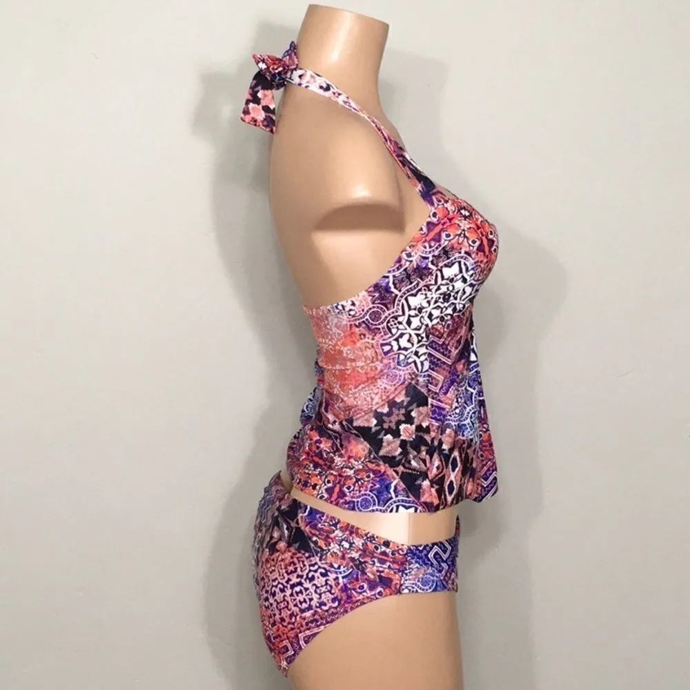 Kenneth Cole reaction tankini bikini set. NWT - Image 3