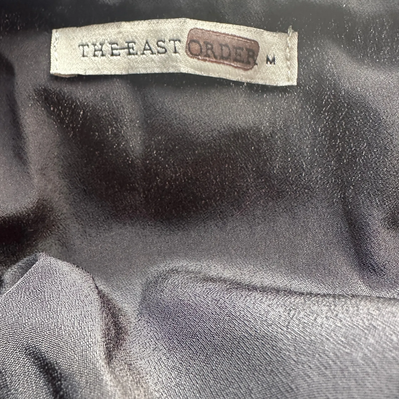 The East Order Black Star Sequin Mini Slip Dress MEDIUM Cocktail Celestial $159 - Image 10