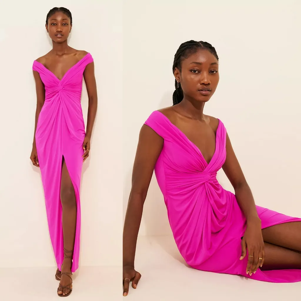 Katie May Hazel Maxi Gown Pink - Image 6