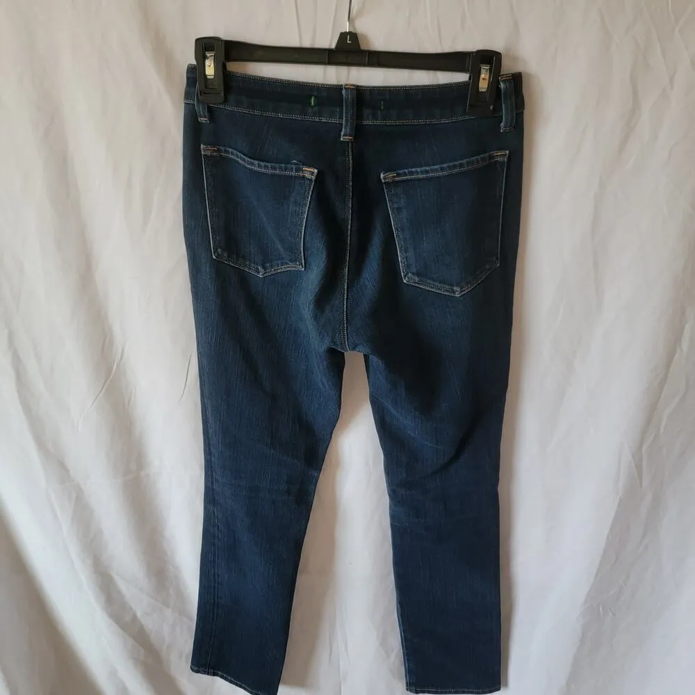 J Brand Dark Wash High Waisted Stretch Bardot Classic Skinny Jeans Size 27 - Image 11