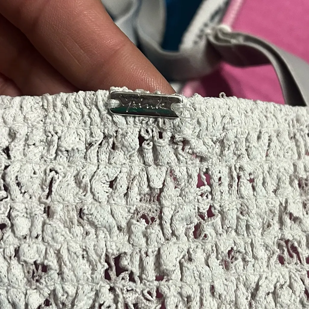 Victoria’s Secret PINK Tan Smocked Flora Bralette - Image 3