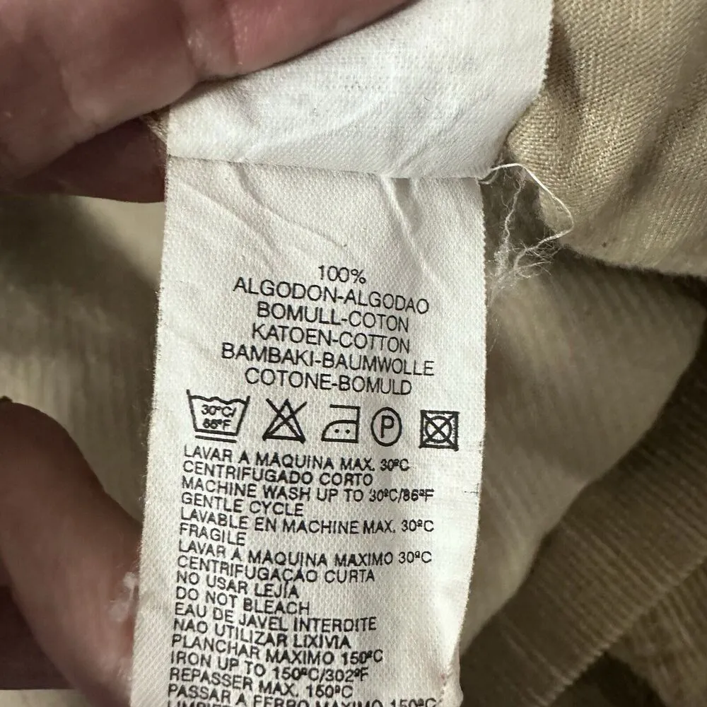 MASSIMO DUTTI Blazer And Skirt Set 2 Button Corduroy Jacket  Brown - Image 4