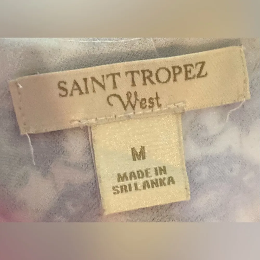 Saint Tropez‎ west- Sleeveless Tunic Top Womens Multicolor Size M - Image 5