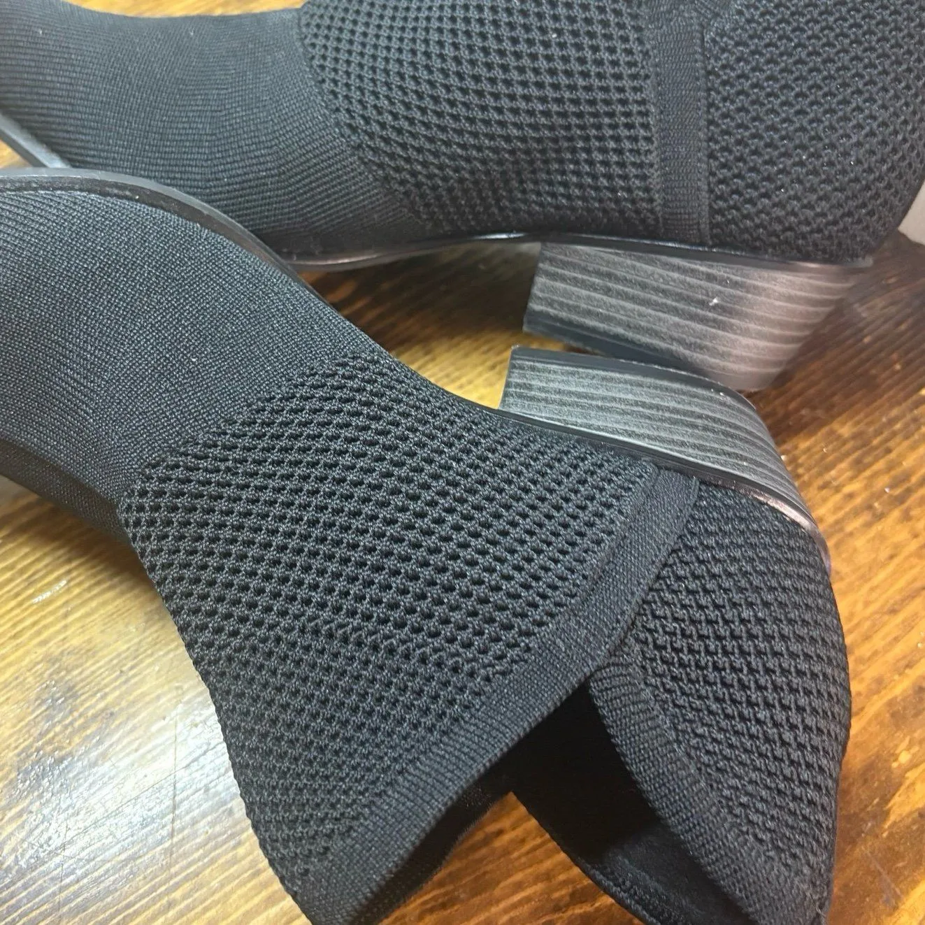 Espirt Black‎ Ankle Boots Size 9.5 - Image 6